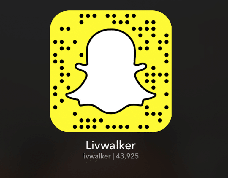 Snapcode with yellow background and black dots
