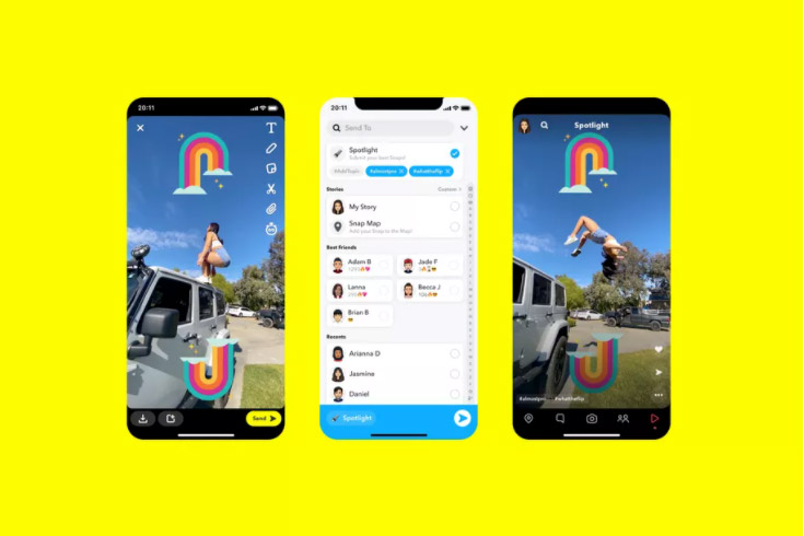 Snapchat Spotlight Tiktok Reels Competitor