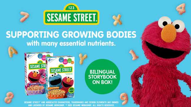 General Mills Sesame Street Cereal