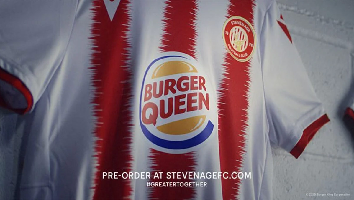 Burger King Queen Stevenage Soccer Promotion