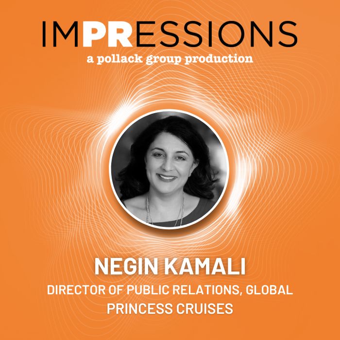 Negin Kamali, guest on the imPRessions podcast