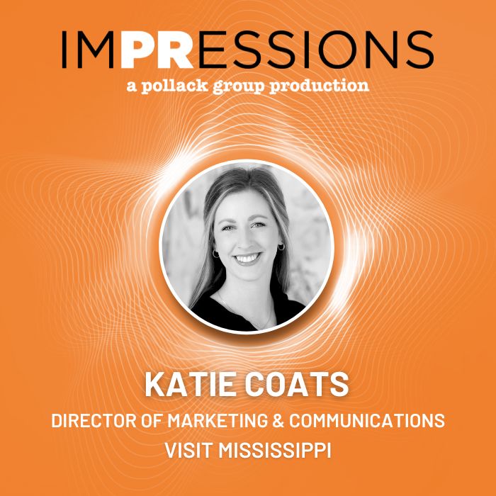 Katie Coats on the imPRessions podcast