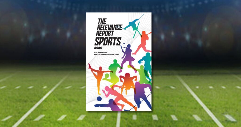 USC Relevance Report 2026 key takeaways about sports communications